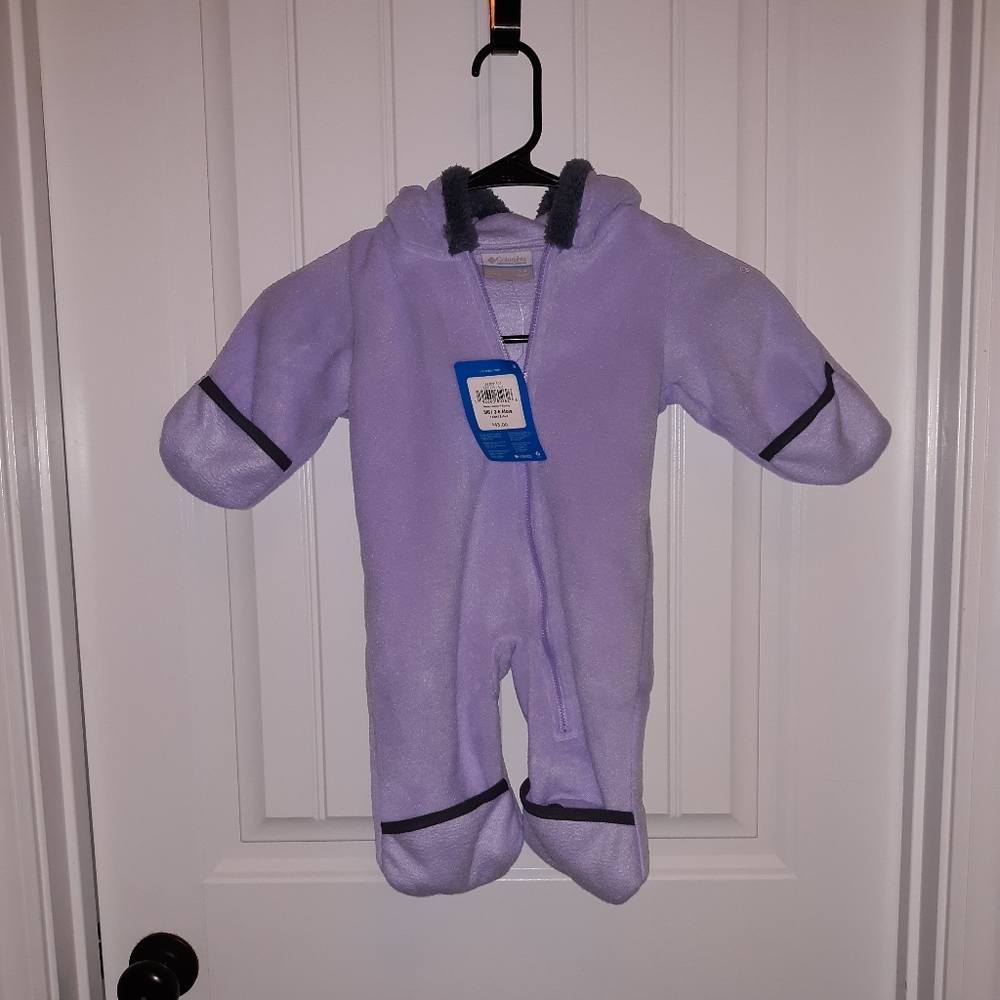 Columbia infant fleece snow suit